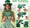 10 PCS St Patricks Day Outdoor Decorations St. Patrick's Day Yard Signs with Stakes Irish Hat Shamrock Pot of Gold Decorations for Saint Patty's Day Outside Lawn Yard Garden Pathway Decor